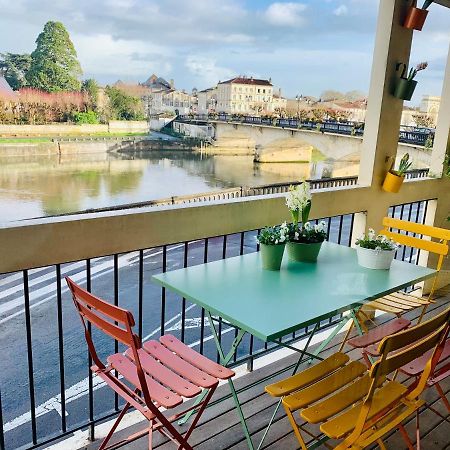 "Au Fil De La Charente" - Coeur De Saintes - Wifi Clim - Classe 4 Etoiles - 4 Pers Ngoại thất bức ảnh
